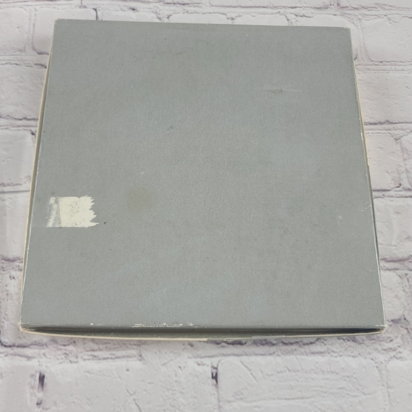 Vtg NIB F.B. Rogers Silver Wood Grain and Silver Coated Coasters Set - Picture 9 of 9